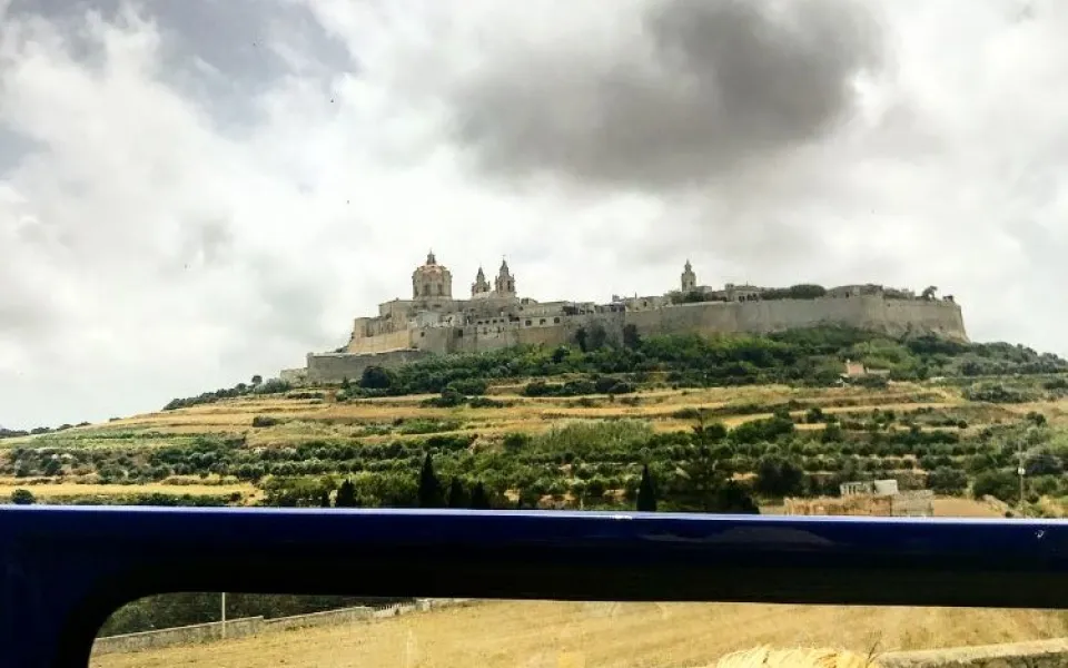 Diren tijdens zijn stage op Malta 1