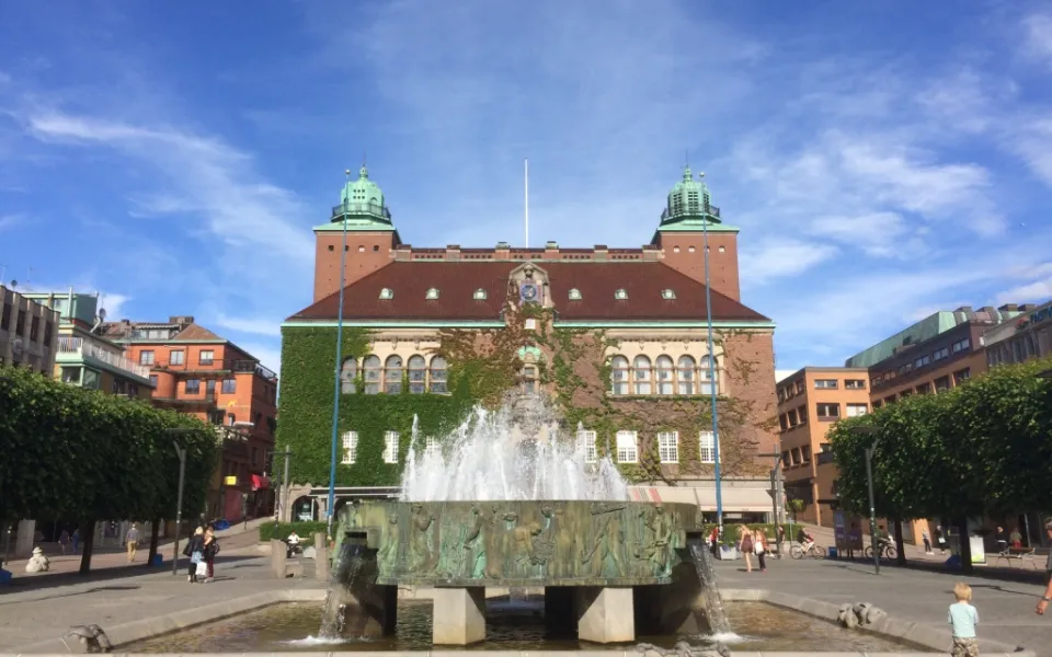 Stage in Boras in Zweden