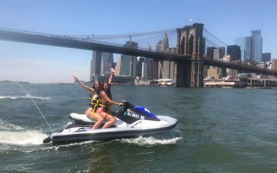 Julia tijdens haar stage in New York 2