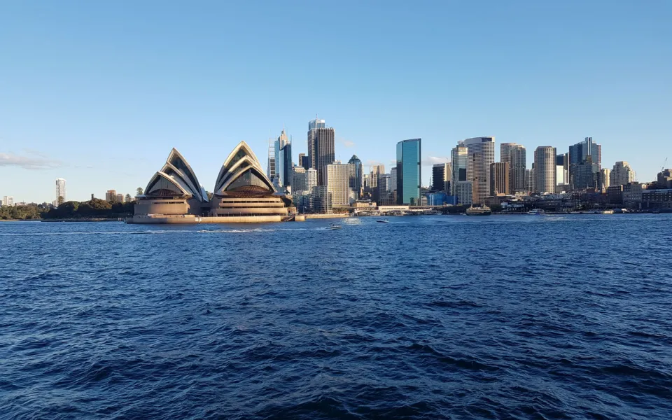 Margot tijdens haar stage in Australië