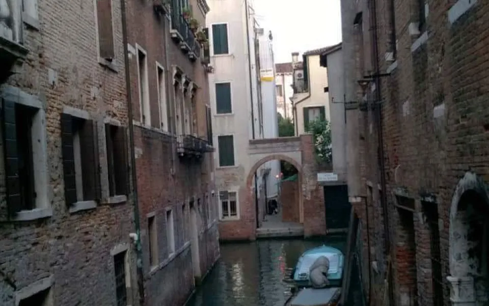 Petra tijdens haar stage in Venetië, Italië 5