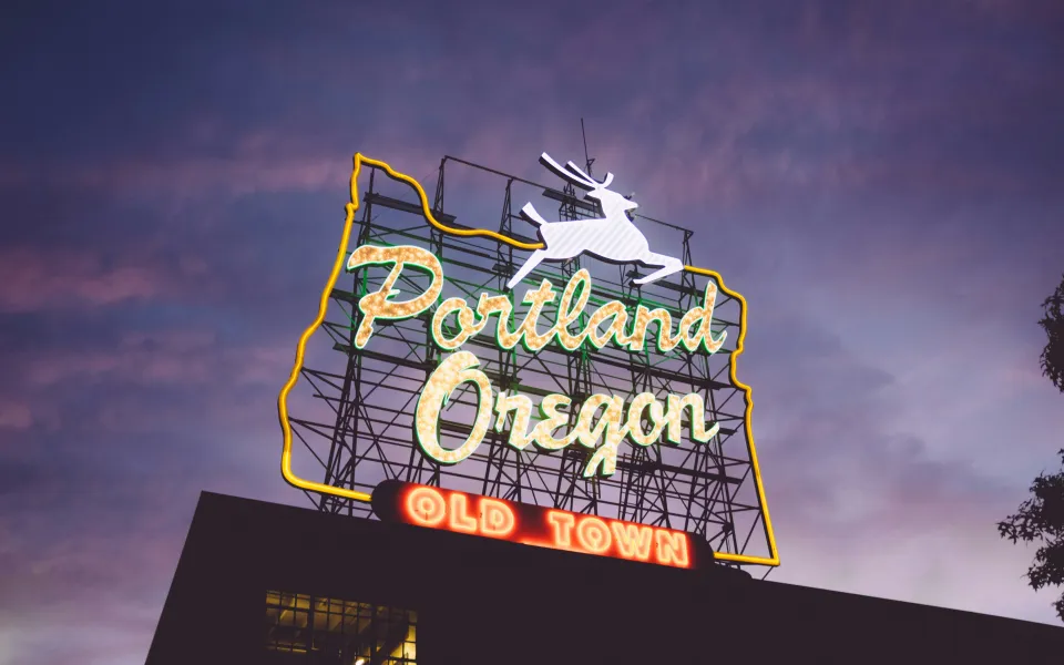 Portland stage in Amerika