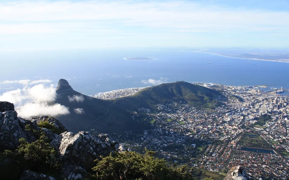 Mandy tijdens haar stage in Zuid-Afrika 1