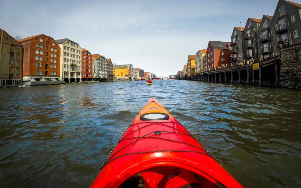 Dayenne tijdens haar stage in Trondheim, Noorwegen! 2