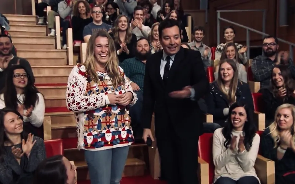 Famke tijdens haar stage in New York! 2