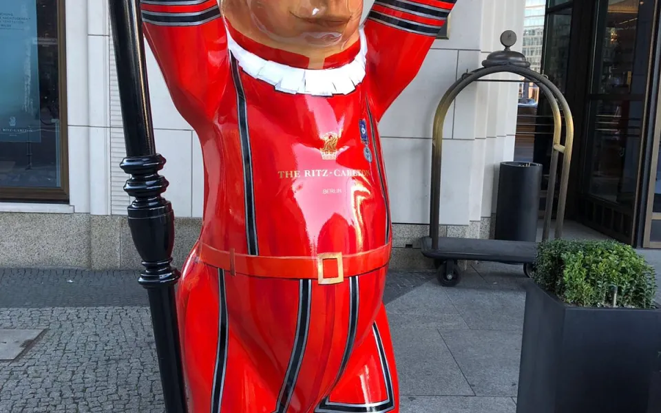 Jordy tijdens zijn stage in Berlijn 1