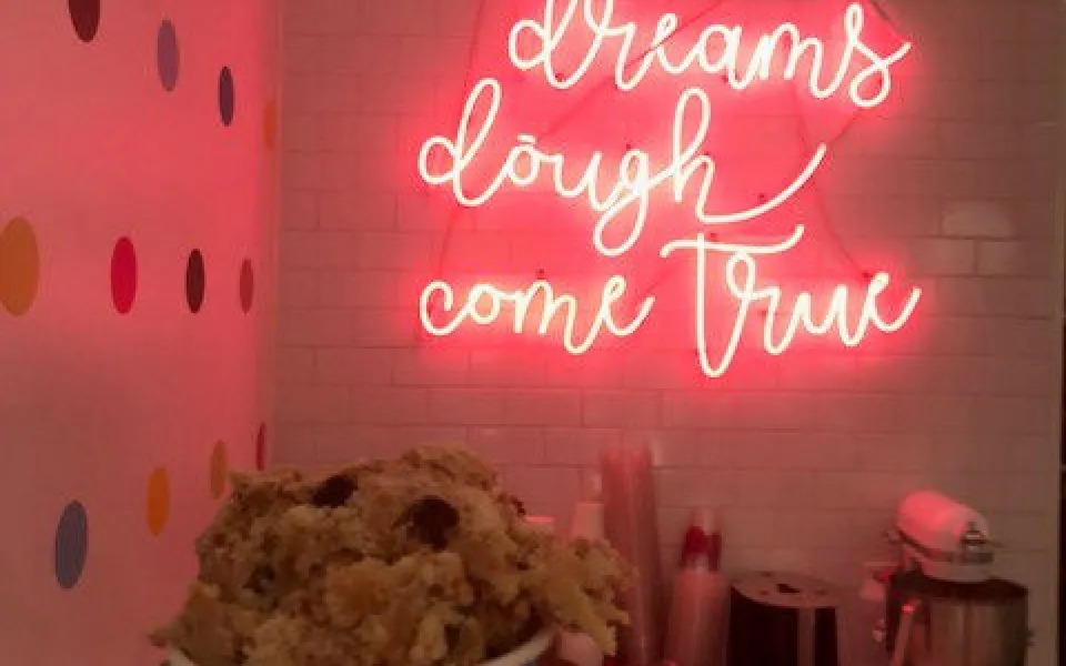 Julia tijdens haar stage in New York 1