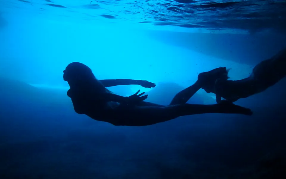 Kiki tijdens haar stage op Curaçao!