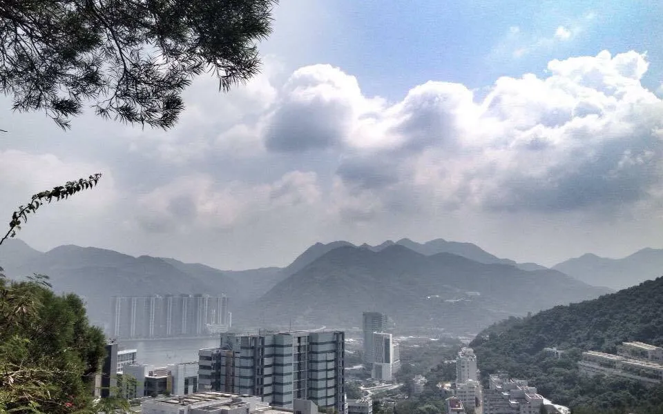 Linda tijdens haar stage in Hong Kong1