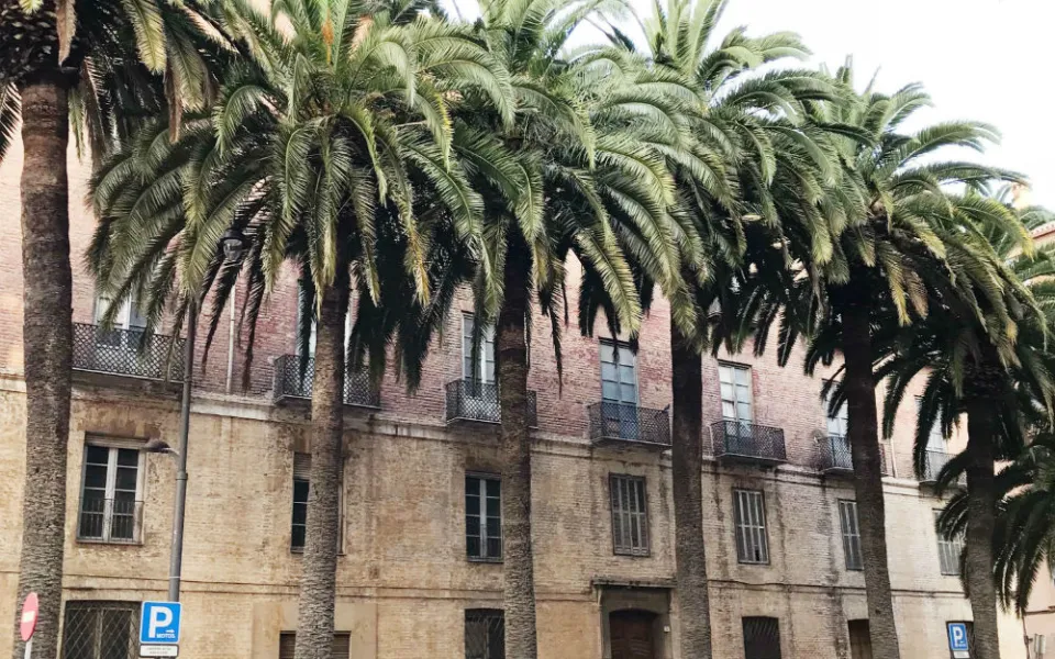 Nina tijdens haar stage in Málaga 1