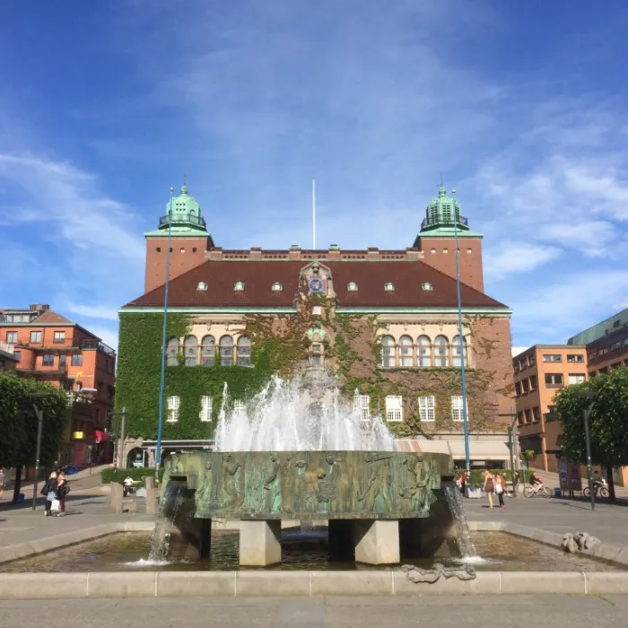 Stage in Boras in Zweden