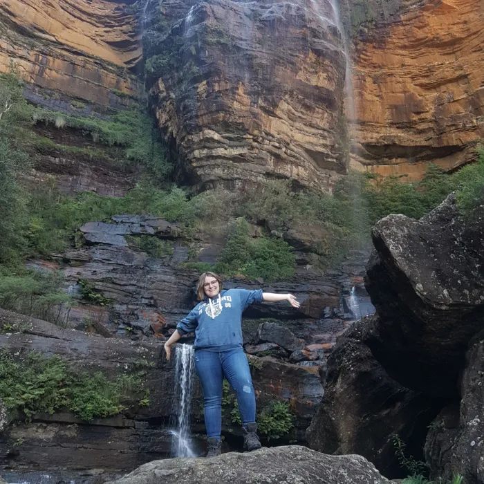 Margot tijdens haar stage in Australië 1
