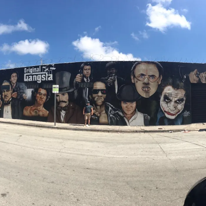 Thijs tijdens zijn stage in Miami, USA!