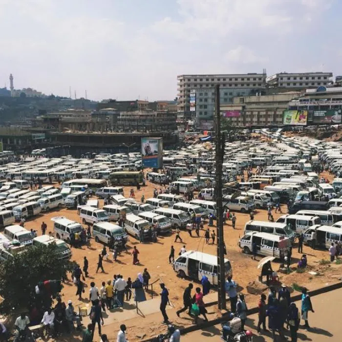 Charlotte tijdens haar studietijd in Oeganda