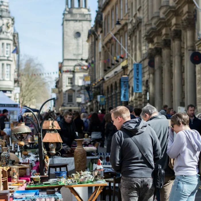 Margot tijdens haar stage in Bristol