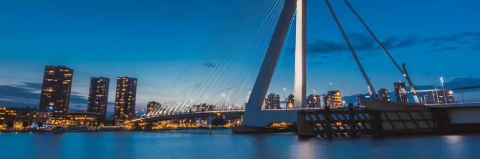 Rotterdam skyline